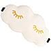 Maschera Per Dormire 3d Cloud Con Ciglia Dorate Beige - Foto miniatura 2