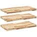 Mensole Da Parete 3 Pz 80x40x4 Cm Legno Acacia Non Trattato - Foto miniatura 2