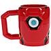 Iron Man Shaped Mug Tazza Rosso Universale - Foto miniatura 2