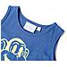 Canotta da Bambino Blu Mélange 140 - Foto miniatura 3