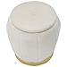 Pouf Mf358 - Beige - Legno - 43x43x43 Cm - Foto miniatura 2
