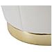 Pouf Mf358 - Beige - Legno - 43x43x43 Cm - Foto miniatura 3