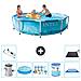 Piscina Fuori Terra - In Giro - 305x76 Cm - Blu - Include Accessori Coordinati A1392 - Foto miniatura 1