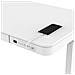 Scrivania con regolazione elettrica dell'altezza 140x70 ET119W-C bianco - Foto miniatura 3