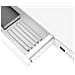 Scrivania con regolazione elettrica dell'altezza 140x70 ET119W-C bianco - Foto miniatura 6