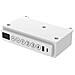 Scrivania con regolazione elettrica dell'altezza 140x70 ET119W-C bianco - Foto miniatura 11
