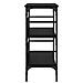 Tavolo consolle Rovere nero 100 x 32 x 75 cm Legno multistrato - Foto miniatura 5