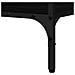 Tavolo consolle Rovere nero 100 x 32 x 75 cm Legno multistrato - Foto miniatura 7