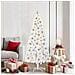 Albero di Natale artificiale Bianco 180 cm PVC e Acciaio - Foto miniatura 2