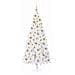 Albero di Natale artificiale Bianco 180 cm PVC e Acciaio - Foto miniatura 3