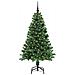 Albero di Natale artificiale con 150 LED Verde 150 cm - Foto miniatura 3