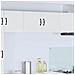 Pensile cucina Bianco Lucido 80 x 31 x 40 cm Legno multistrato - Foto miniatura 2