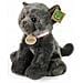 Peluche Gatto 25cm Realista Ultra Morbido In Materiale Riciclato Ecologico, Grigio - Foto miniatura 1