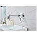 Rubinetto per lavabo da bagno, Blackswan, tipo M70, modello cromato, misura 20 cm - Foto miniatura 2