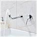 Rubinetto per lavabo da bagno, Blackswan, tipo M70, modello cromato, misura 20 cm - Foto miniatura 3