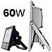 Proiettore Solare Led 60w Ip67 Con Pannello Solare Separato E Telecomando - Foto miniatura 5