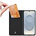 Cover per Galaxy S25 Edge - Pelle /PU, Nero - Foto miniatura 3
