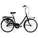 Bici Richiudibile Misura 24 Bicicletta Pieghevole Stile Graziella Unisex Per Adulti Grz24 Completa Di Accessori Con Luci A Led - 45 Nero - Foto miniatura 1