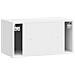 Mobile Porta TV da Muro Bianco Lucido 59,5 x 31 x 30 cm - Foto miniatura 6