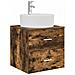 Set di mobili per il bagno 4 pcs Rovere Fumo - Foto miniatura 5
