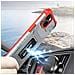 Custodia Crystal Ring Con Supporto Resistente Per Iphone 13 Mini Rossa - Foto miniatura 3