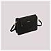 borsa a tracolla con fianchi effetto camoscio NERO - Foto miniatura 3