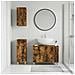 Set di armadietti da bagno in 3 pezzi ALKMAAR Rovere Fumo - Foto miniatura 8