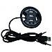 Hub USB 3 Porte + Audio da Scrivania Foro 6 cm Colore Nero - Foto miniatura 2
