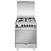 Cucina a Gas U664VI 4 Fuochi Dimensione 60 x 60 cm Colore Inox - Foto miniatura 5