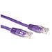 Cavo Rete - Categoria 5e - 2 m - 1 x RJ-45 Maschio Rete - 1 x RJ-45 Maschio Rete - Cavo patch - Viola - Foto miniatura 1