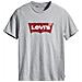 Graphic Set-in Neck Mid Heather Grey T-shirt Uomo Taglia S - Foto miniatura 2