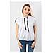 Felpa Donna Hooded Sleeveless - Taglia: S - Colore: Bianco Nero - Foto miniatura 1
