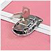 Valigia per Cosmetici 38x23x34 cm Rosa in Alluminio - Foto miniatura 5