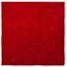 Tappeto Shaggy Rosso 200 X 200 Cm Demre - Foto miniatura 7