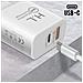 Caricatore Da Muro Usb / Usb-c 18w Power Delivery Q. c 3.0, Bianco - Foto miniatura 2