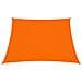 Vela Parasole in Tela Oxford Quadrata 2,5x2,5 m Arancione - Foto miniatura 2