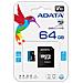 MicroSDXC Premier Capacità 64 GB UHS-I Classe 10 Velocità 85 MB / s + Adattore - Foto miniatura 3