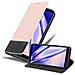 Custodia Compatibile Con Samsung Galaxy A7 2018 In Oro Rosato Nero - Coperchio Protettiva Con Chiusura Magnetica, Funzione Stand E Tasca Per Le Carte - Foto miniatura 1