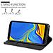 Custodia Compatibile Con Samsung Galaxy A7 2018 In Oro Rosato Nero - Coperchio Protettiva Con Chiusura Magnetica, Funzione Stand E Tasca Per Le Carte - Foto miniatura 3