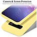 Custodia Compatibile Con Samsung Galaxy S10 In Liquid Giallo - Coperchio Protettivo In Silicone Tpu Flessibile - Foto miniatura 5