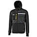 Felpa Full Zip + Cappuccio Galaxy Black Carbon L - Foto miniatura 1