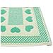 Tappeto Bagno Doccia Spugna Tappetino Assorbente Cotone Pelo Corto Mod. Love O.b 60x90 Verde Acqua - Foto miniatura 5