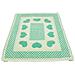 Tappeto Bagno Doccia Spugna Tappetino Assorbente Cotone Pelo Corto Mod. Love O.b 60x90 Verde Acqua - Foto miniatura 1