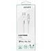 Estuff Lightning Cable Mfi 0,15m Whit Bianco - Foto miniatura 2