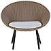 Set Bistro In Rattan Color Naturale Ortigia - Foto miniatura 4