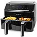 Smart Fryer AF-130376.1 Doppia 7,2 L Indipendente 2400 W Friggitrice ad aria calda Nero - Foto miniatura 1