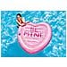 Materassino Gonfiabile Galleggiante 145x142 Cm - Isola Intex Forma Cuore 58789 Np - Foto miniatura 2