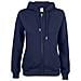 Premium Oc Hoody Full Zip Lady Blu Scuro S - Foto miniatura 1