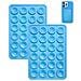 Supporto A Ventosa In Silicone Per Telefono Blue - Foto miniatura 2