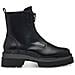 Black Casual Closed Booties Stivaletti Pelle Scarpe Donna Nero Eu 39, 1-25413-41 003 - Foto miniatura 2
